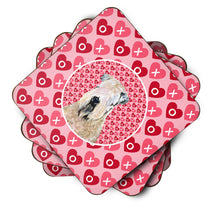 Load image into Gallery viewer, Wheaten Terrier Soft Coated  Coasters - Set of 4 Lightweight Foam, Absorbent Drink Coasters
