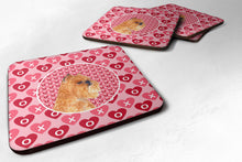 Load image into Gallery viewer, Brussels Griffon  Coasters - Set of 4 Lightweight Foam, Absorbent Drink Coasters