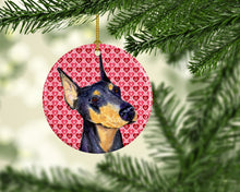 Load image into Gallery viewer, Doberman  Ceramic Ornament