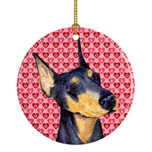Load image into Gallery viewer, Doberman  Ceramic Ornament