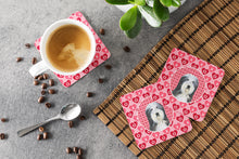 Load image into Gallery viewer, Bearded Collie  Coasters - Set of 4 Lightweight Foam, Absorbent Drink Coasters