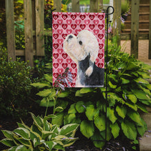 Load image into Gallery viewer, Dandie Dinmont Terrier Hearts Love Valentine's Day Garden Flag – Decorative Outdoor Yard Flag