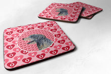 Load image into Gallery viewer, Irish Wolfhound  Coasters - Set of 4 Lightweight Foam, Absorbent Drink Coasters