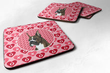 Load image into Gallery viewer, Boxer  Coasters - Set of 4 Lightweight Foam, Absorbent Drink Coasters