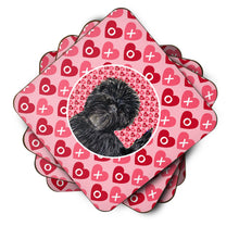 Load image into Gallery viewer, Affenpinscher  Coasters - Set of 4 Lightweight Foam, Absorbent Drink Coasters