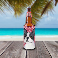 Load image into Gallery viewer, Boston Terrier Hearts Love Valentine's Day Slim Can Hugger – Fun &amp; Functional Drink Coolers SS4516MUK