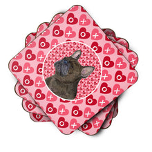 Load image into Gallery viewer, French Bulldog  Coasters - Set of 4 Lightweight Foam, Absorbent Drink Coasters