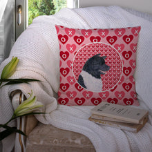 Load image into Gallery viewer, Akita Hearts Love and Valentine's Day Portrait Throw Pillow - 14x14 Decorative Pillow – Art for Your Home &amp; Patio SS4521PW1414