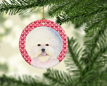 Load image into Gallery viewer, Bichon Frise  Ceramic Ornament