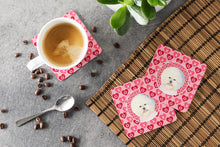 Load image into Gallery viewer, Bichon Frise  Coasters - Set of 4 Lightweight Foam, Absorbent Drink Coasters