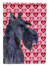 Load image into Gallery viewer, Scottish Terrier Hearts Love and Valentine's Day  Flag Canvas House Size