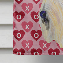 Load image into Gallery viewer, Scottish Terrier Hearts Love and Valentine's Day  Flag Canvas House Size