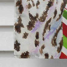 Load image into Gallery viewer, Dalmatian Candy Cane Holiday Christmas Flag Canvas House Size