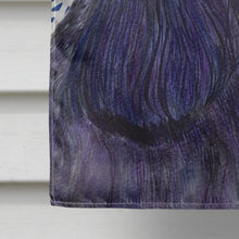 Load image into Gallery viewer, Cocker Spaniel Winter Snowflakes Holiday Flag Canvas House Size