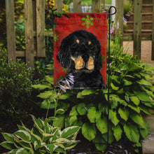 Load image into Gallery viewer, Gordon Setter Red Green Snowflakes Christmas Garden Flag – Decorative Outdoor Yard Flag