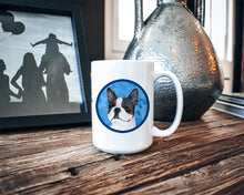 Load image into Gallery viewer, Boston Terrier  Dishwasher Safe Microwavable Ceramic Coffee Mug 15 ounce SS4792