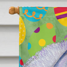 Load image into Gallery viewer, Siberian Husky Easter Eggtravaganza Flag Canvas House Size