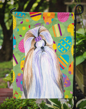 Load image into Gallery viewer, Shih Tzu Easter Eggtravaganza Garden Flag - Outdoor Decorative Yard Flag