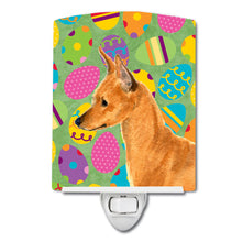Load image into Gallery viewer, Min Pin Easter Eggtravaganza Ceramic Night Light SS4811CNL