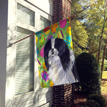 Load image into Gallery viewer, Japanese Chin Easter Eggtravaganza Flag Canvas House Size