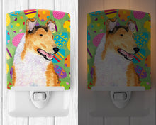 Load image into Gallery viewer, Collie Smooth Easter Eggtravaganza Ceramic Night Light SS4815CNL