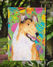 Load image into Gallery viewer, Collie Smooth Easter Eggtravaganza Garden Flag - Outdoor Decorative Yard Flag