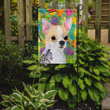 Load image into Gallery viewer, Chihuahua Easter Eggtravaganza Garden Flag - Outdoor Decorative Yard Flag