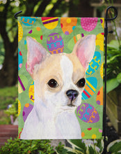 Load image into Gallery viewer, Chihuahua Easter Eggtravaganza Garden Flag - Outdoor Decorative Yard Flag