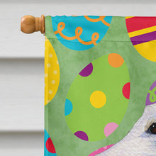 Load image into Gallery viewer, Borzoi Easter Eggtravaganza Flag Canvas House Size