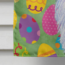 Load image into Gallery viewer, Borzoi Easter Eggtravaganza Flag Canvas House Size