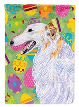 Load image into Gallery viewer, Borzoi Easter Eggtravaganza Garden Flag - Outdoor Decorative Yard Flag