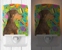 Load image into Gallery viewer, Doberman Easter Eggtravaganza Ceramic Night Light SS4824CNL
