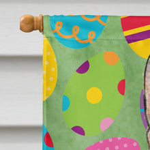 Load image into Gallery viewer, Rat Terrier Easter Eggtravaganza Flag Canvas House Size