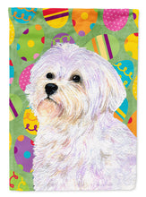 Load image into Gallery viewer, Maltese Easter Eggtravaganza Flag Canvas House Size