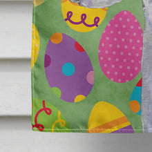 Load image into Gallery viewer, Bedlington Terrier Easter Eggtravaganza Flag Canvas House Size
