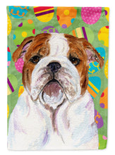 Load image into Gallery viewer, Bulldog English Easter Eggtravaganza Flag Canvas House Size