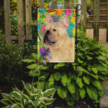 Load image into Gallery viewer, French Bulldog Easter Eggtravaganza Garden Flag - Outdoor Decorative Yard Flag