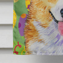 Load image into Gallery viewer, Corgi Easter Eggtravaganza Flag Canvas House Size
