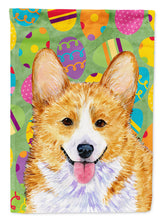 Load image into Gallery viewer, Corgi Easter Eggtravaganza Flag Canvas House Size