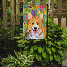 Load image into Gallery viewer, Corgi Easter Eggtravaganza Garden Flag - Outdoor Decorative Yard Flag