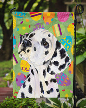 Load image into Gallery viewer, Dalmatian Easter Eggtravaganza Garden Flag - Outdoor Decorative Yard Flag
