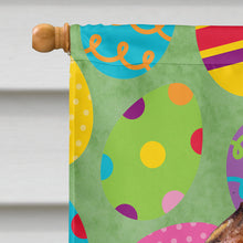 Load image into Gallery viewer, Brussels Griffon Easter Eggtravaganza Flag Canvas House Size