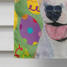 Load image into Gallery viewer, Bull Terrier Easter Eggtravaganza Flag Canvas House Size