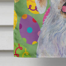 Load image into Gallery viewer, Clumber Spaniel Easter Eggtravaganza Flag Canvas House Size