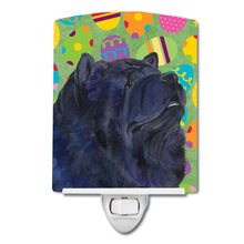 Load image into Gallery viewer, Chow Chow Easter Eggtravaganza Ceramic Night Light SS4846CNL