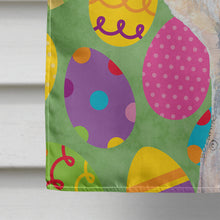 Load image into Gallery viewer, Dandie Dinmont Terrier Easter Eggtravaganza Flag Canvas House Size