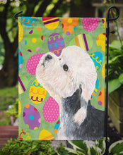 Load image into Gallery viewer, Dandie Dinmont Terrier Easter Eggtravaganza Garden Flag - Outdoor Decorative Yard Flag