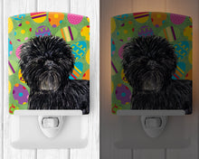 Load image into Gallery viewer, Affenpinscher Easter Eggtravaganza Ceramic Night Light SS4856CNL