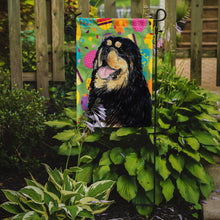Load image into Gallery viewer, Tibetan Mastiff Easter Eggtravaganza Garden Flag - Outdoor Decorative Yard Flag