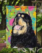 Load image into Gallery viewer, Tibetan Mastiff Easter Eggtravaganza Garden Flag - Outdoor Decorative Yard Flag